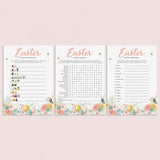 Printable Easter Games for Kids by LittleSizzle