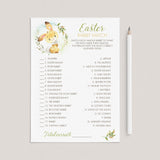 Easter Office Party Game Famous Rabbits by LittleSizzle