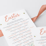 Easter Trivia with Answers Printable