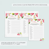 Easter Word Scramble Game Printable & Virtual