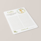 Happy Easter Word List Game Printable & Virtual