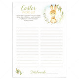 Happy Easter Word List Game Printable & Virtual by LittleSizzle