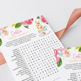 Easter Word Search Puzzle Printable