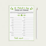 (Teams) Saint Patrick's Day Office Game Finish My Phrase by LittleSizzle