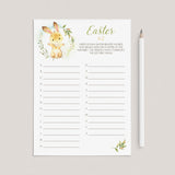 Easy Easter Activity for Kids Instant Download by LittleSizzle