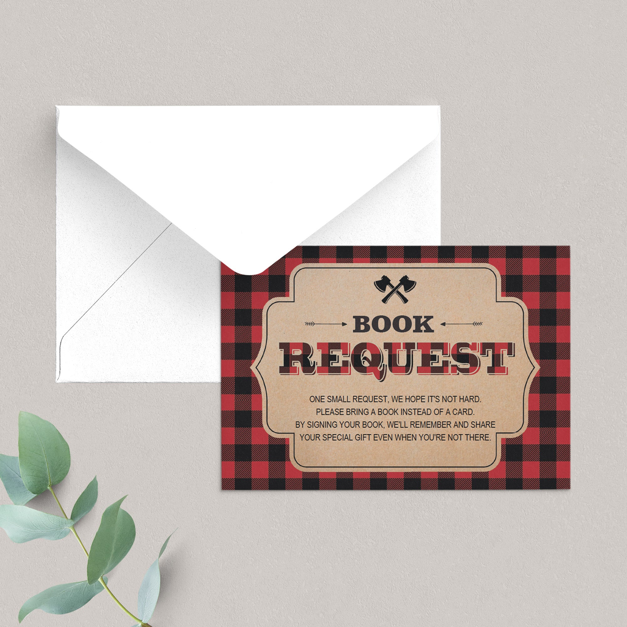 Winter baby shower invitation inserts template