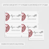 DIY diaper raffle baby shower games for girl babyshower by LittleSizzle