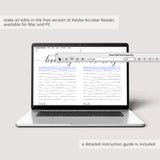 greenery bridal shower mad libs game printable