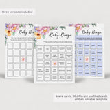 Pink flower baby shower games for girl by LittleSizzle