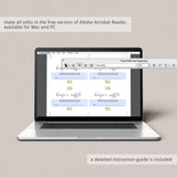 Diaper raffle cards DIY baby shower printable by LittleSizzle