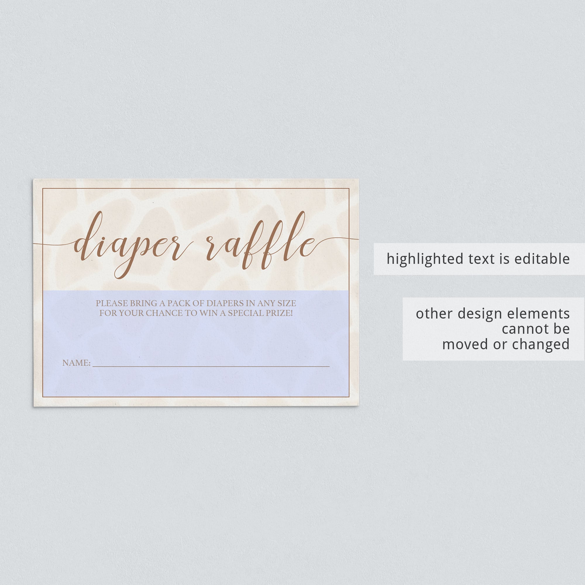 Safari baby shower games printables by LittleSizzle