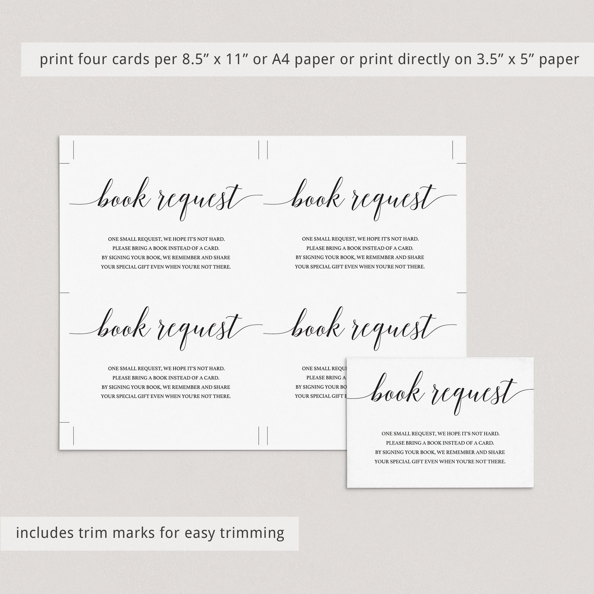 Printable books for baby cards by LittleSizzle