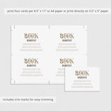 Editable safari baby shower invitation insert by LittleSizzle