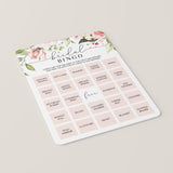 coral bridalshower bingo printables