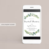 Editable bridal shower invites template download