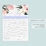 8 Tropical Bridal Shower Games Printable