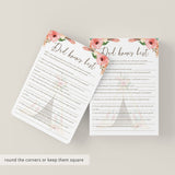 Boho Baby Shower Ice Breaker Game Dad Knows Best