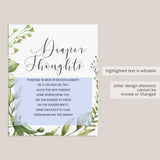 neutral baby shower activities template download by LittleSizzle