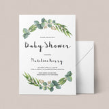 Eucalyptus Baby Shower Printable Full Package
