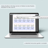 Pink Party Supplies Elephant Theme Instant Download