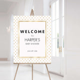 Printable Glitter Party Decor Package Gold