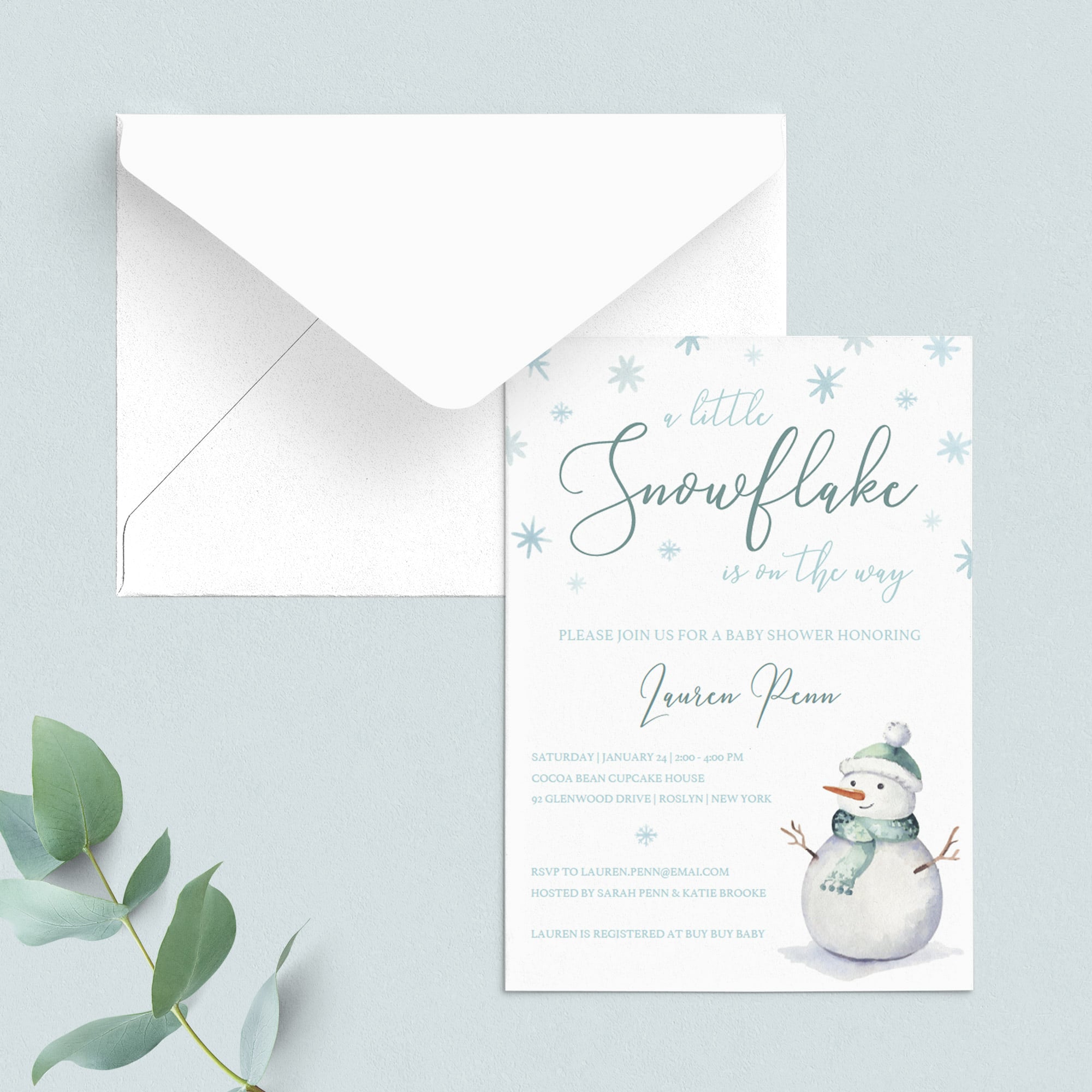 Wonderland baby shower invitations templates by LittleSizzle