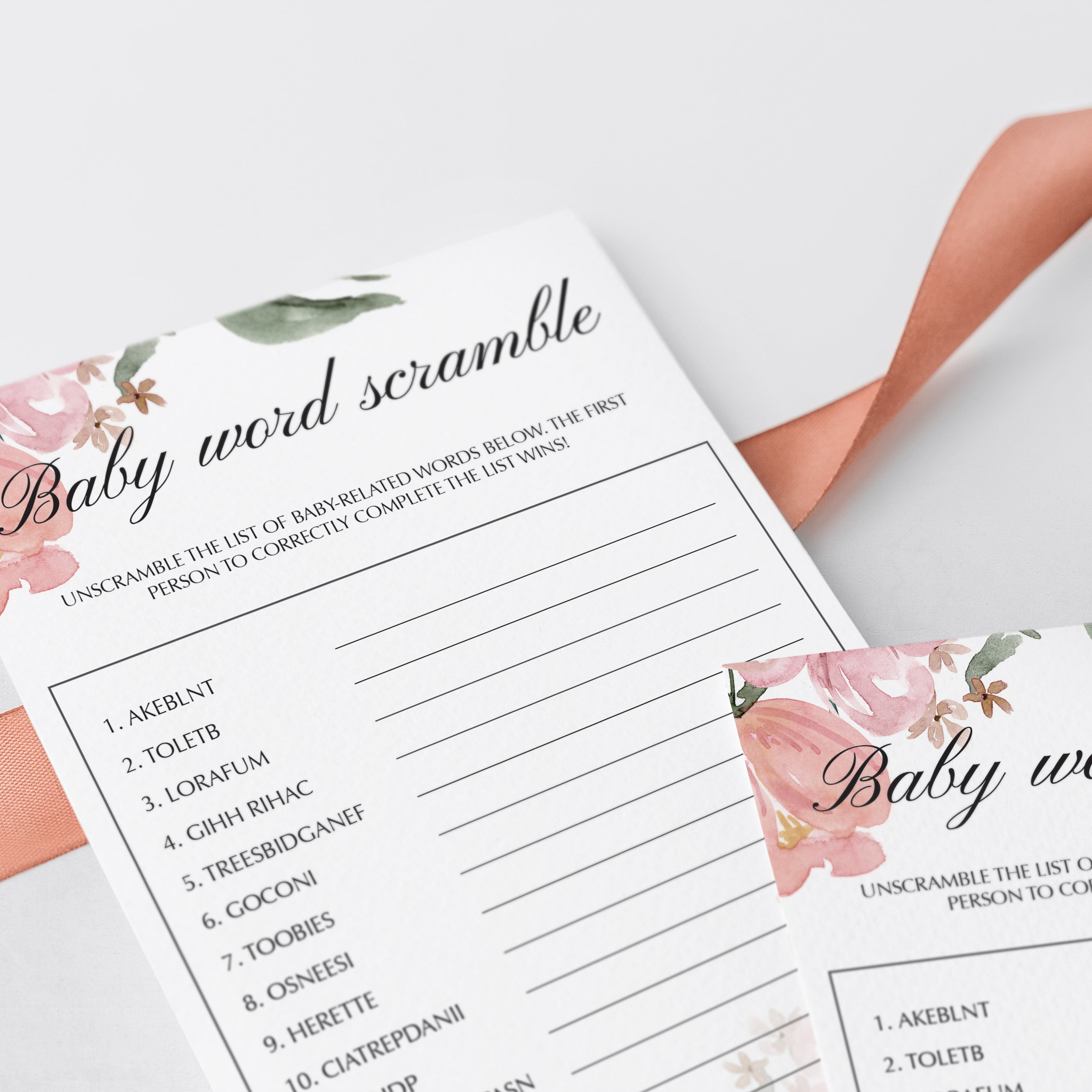 Neutral shower game download baby word scramble by LittleSizzle