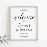 DIY Welcome Sign Template Instant Download