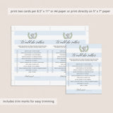 Baby elephant themed games for baby party would she rather by LittleSizzle