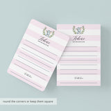 Baby girl advice for new mom printable by LittleSizzle