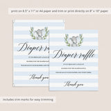 Editable baby shower sign template for boys by LittleSizzle