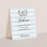 Template for baby sprinkle signs by LittleSizzle