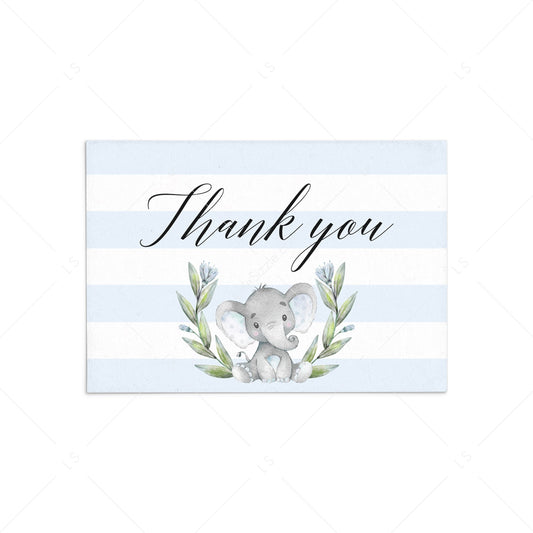 Elephant Baby Shower thank you cards by LittleSizzle
