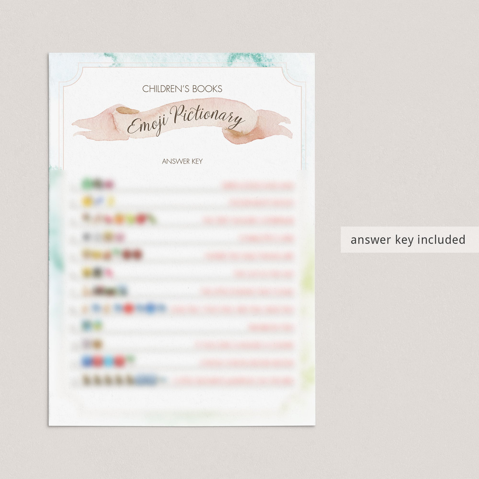 Unique baby shower game printable by LittleSizzle