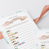 Instant download emoji pictionary baby shower game by LittleSizzle