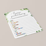 Childrens Books Emoji Pictionary Baby Shower Game Printable