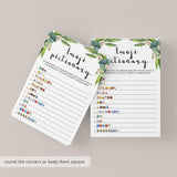 Emoji pictionary printable game for gender neutral baby shower by LittleSizzle