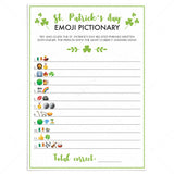 (Virtual) Emoji Pictionary St Patricks Day Game by LittleSizzle