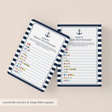 Naughty Emoji Pictionary Game with Answer Key Printable