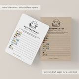 Housewarming Party Emoji Game with Answer Key Printable