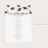 Printable Graduation Party Games Bundle