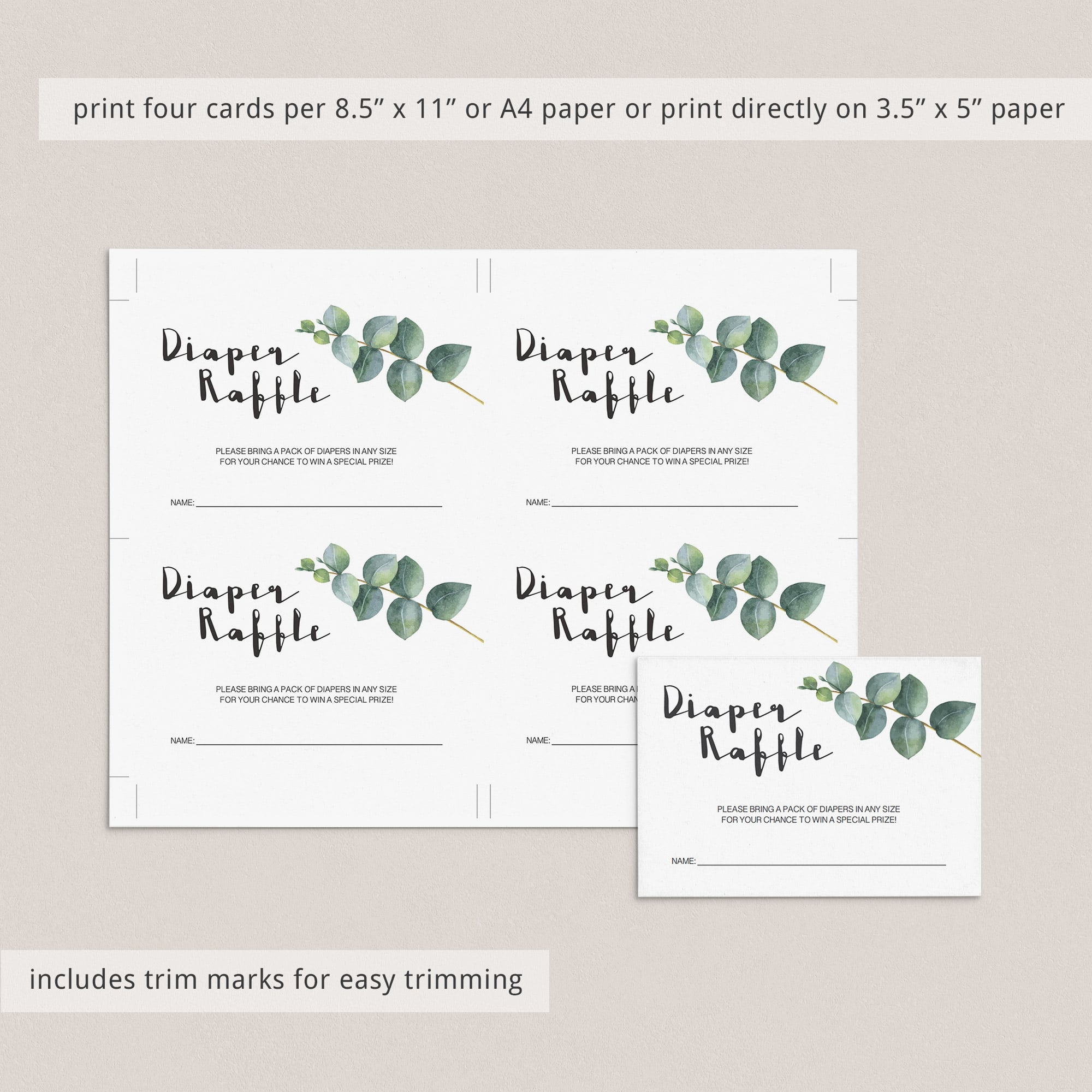 Gender neutral baby shower evite download by LittleSizzle