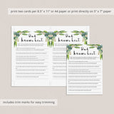 Who knows dad best baby shower game by LittleSizzle