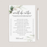 Eucalyptus leaves would she rather printable games