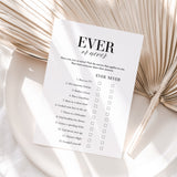 Ever or Never Icebreaker Game Conversation Starter Printable