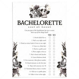 Skull Bachelorette Game Ever or Never Printable by LittleSizzle