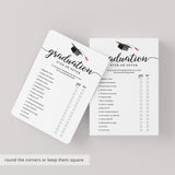 Has The Graduate Ever or Never Game Printable