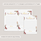 Coed baby shower advice cards for new parents by LittleSizzle