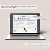 Customized love story mad libs game for bridal party by LittleSizzle