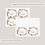 Fall Theme Baby Shower Party Pack Download